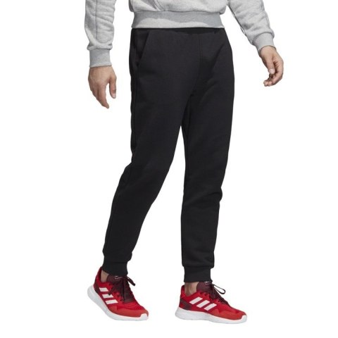 Spodnie dresowe męskie adidas Must Haves Badge of Sport Fleece czarne bawełniano poliestrowe